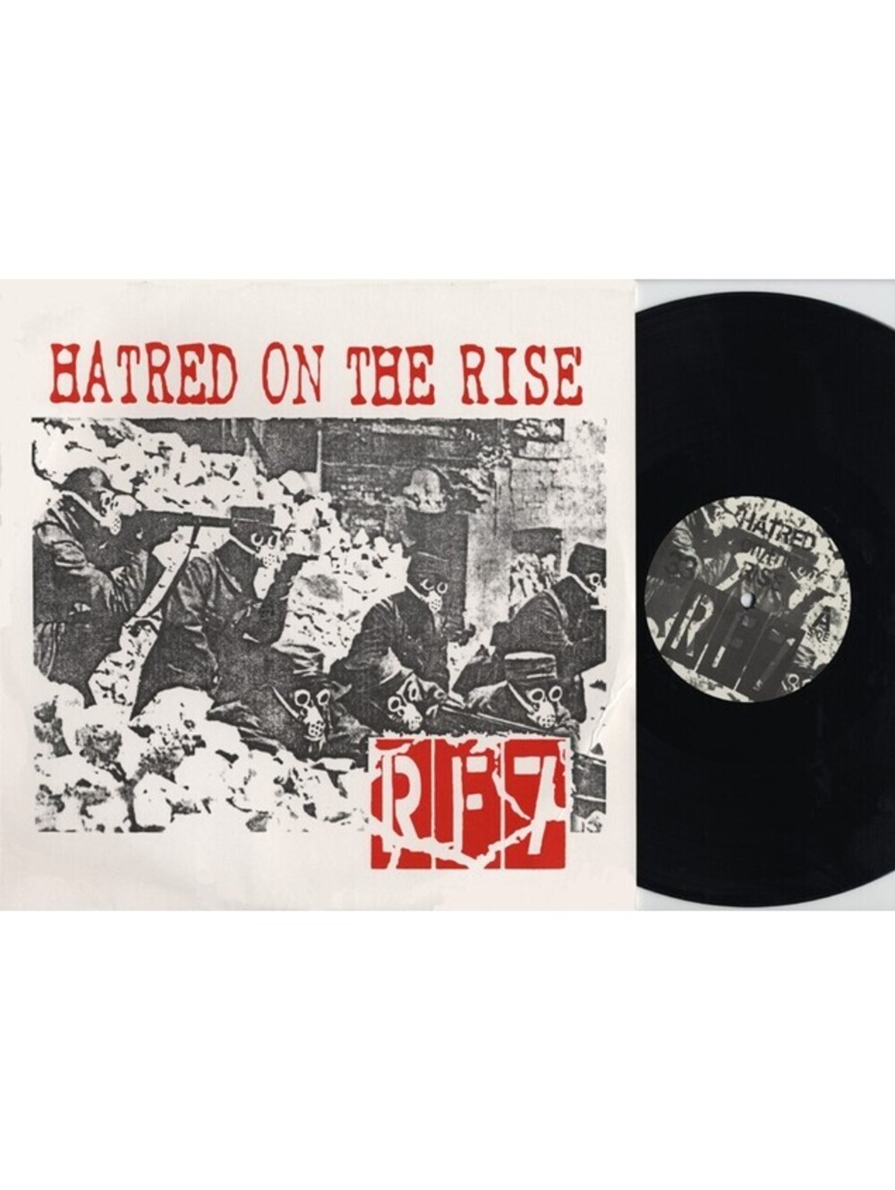 RF7 - HATRED ON THE RISE LP VINYL RECORD punk rock, skate punk, smoke 7